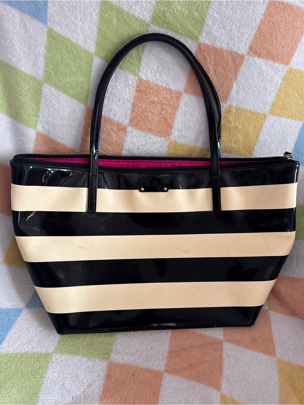 Kate spade Striped Tote Bag -